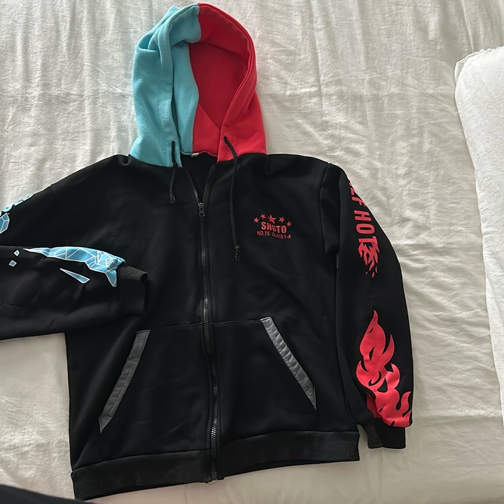 Anime zip up hoodie